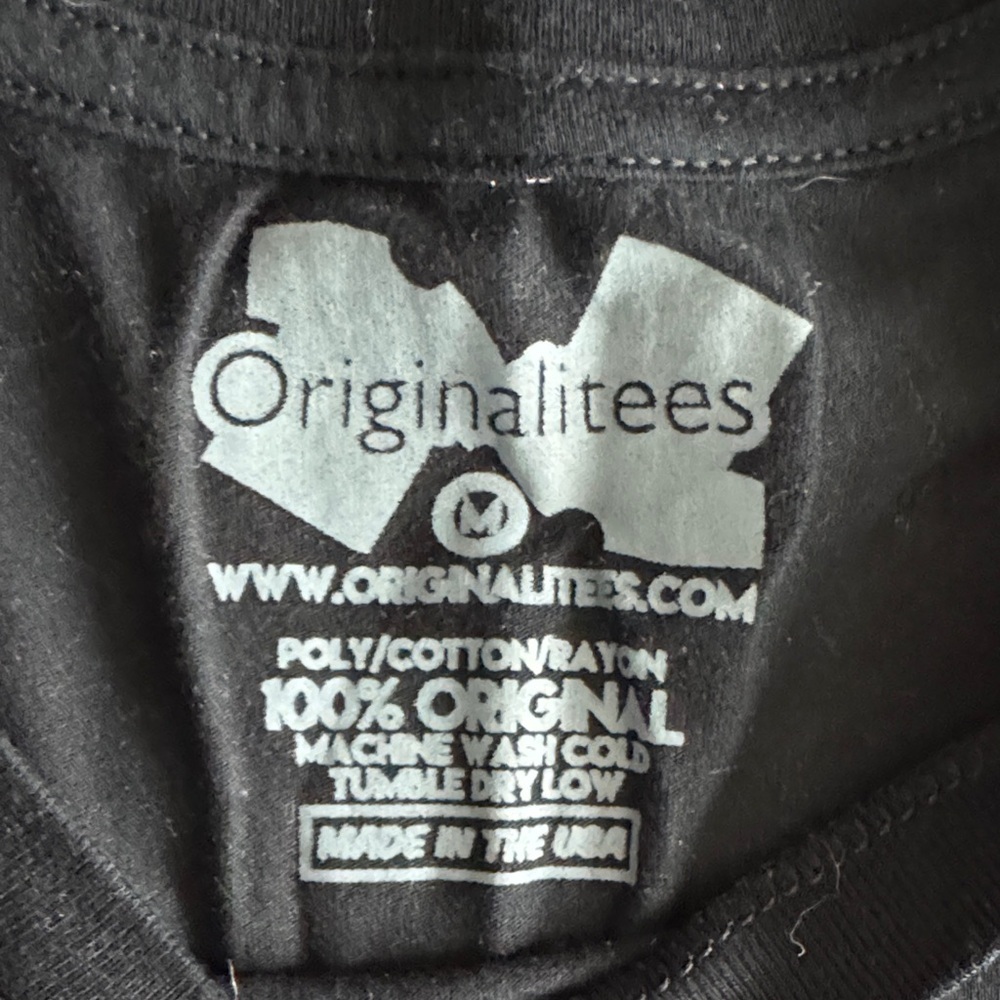 Men's Black Graphic Tee - Picture 2 of 3
